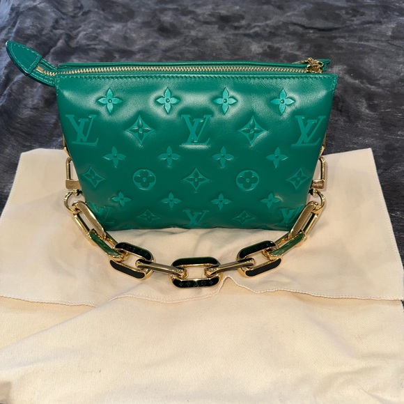 Louis Vuitton Coussin BB Emerald Green. 100% authentic. - Picture 6 of 7
